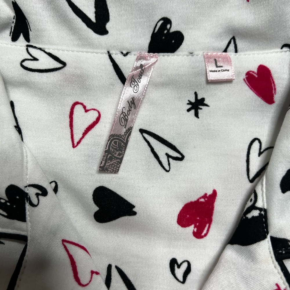 New Body Touch Woman’s Button Down Nightgown Pajama Dress - Picture 7 of 10